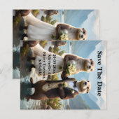 Papier **"Scellé avec un baiser : Otterly in Love"** (Devant / Derrière)
