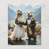 Papier **"Scellé avec un baiser : Otterly in Love"** (Dos)