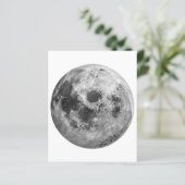 Papier Science de l'astronomie spatiale de la Pleine lune (Debout devant)
