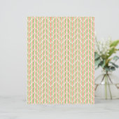papier scrapbook à lignes géométriques (Debout devant)