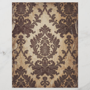 Papier scrapbook chic vintage damas