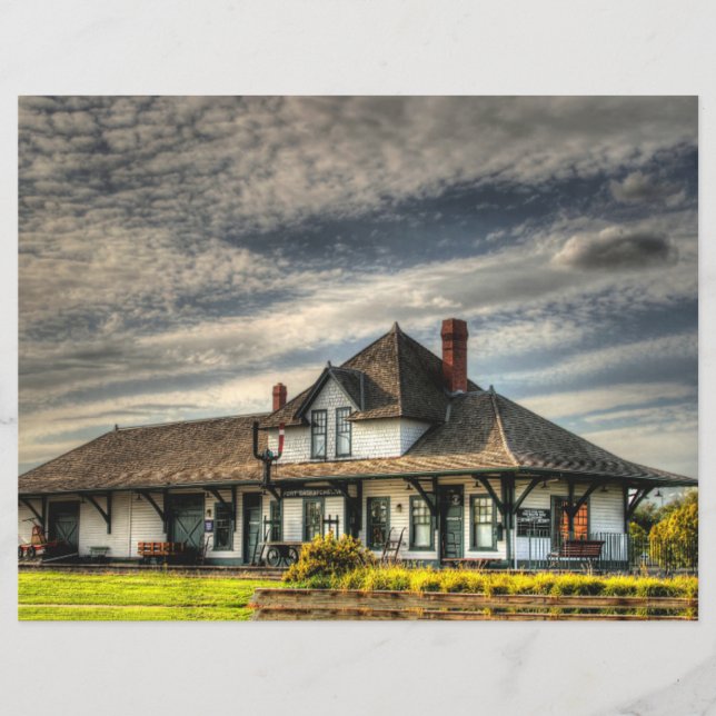 Papier scrapbook de Fort Saskatchewan Scenic (Devant)