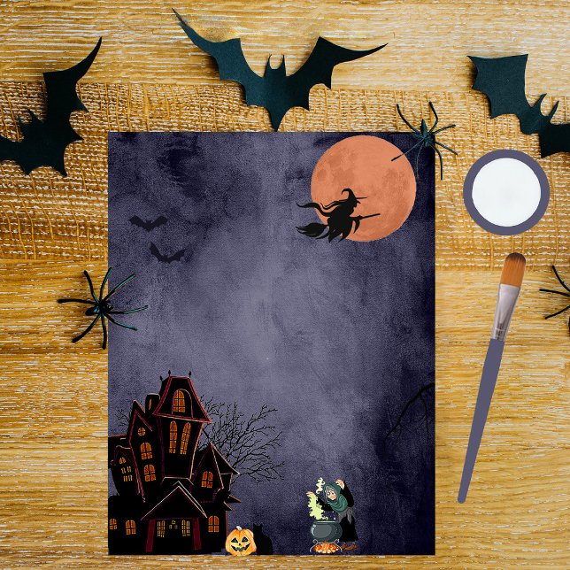 Papier scrapbook de nuit d'Halloween (Créateur téléchargé)