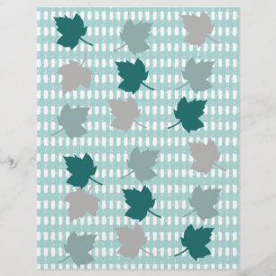 Papier scrapbook feuille