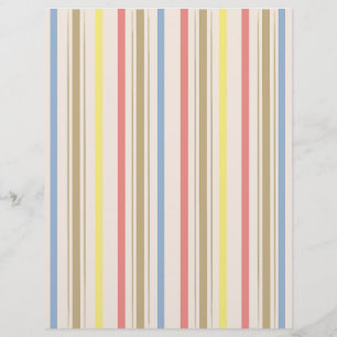 Papier scrapbook Pastel Line :