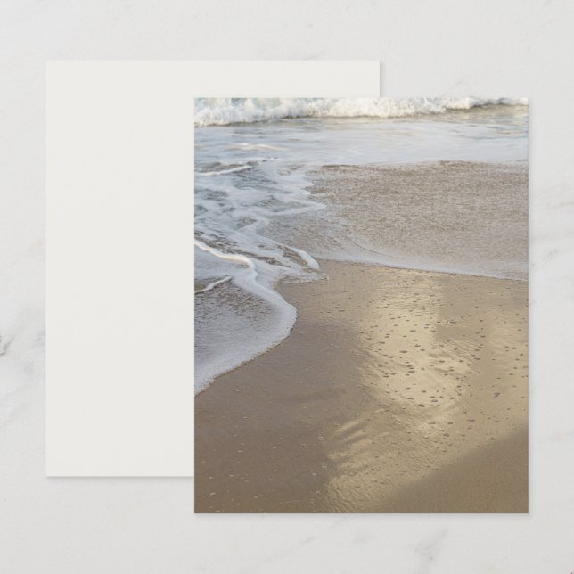 Papier scrapbook texture de sable de plage abstrai (Devant / Derrière)