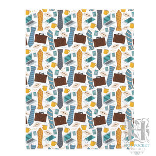 Papier scrapbooking Cravate