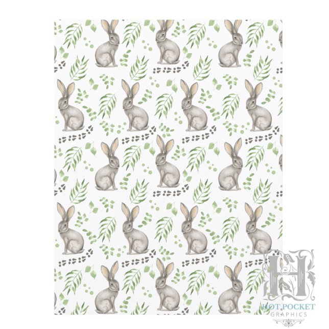 Papier scrapbooking de lapins (Créateur téléchargé)
