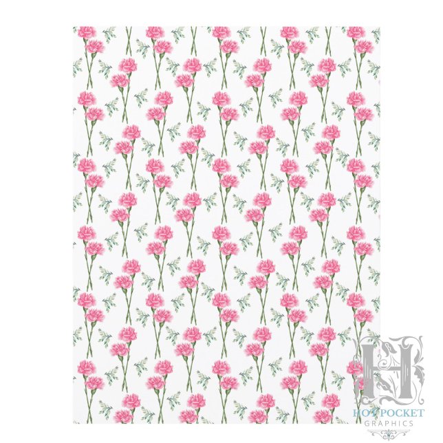 Papier scrapbooking Œillet (Créateur téléchargé)