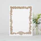 Papier Scribbleprints en-tête - Brown (Debout devant)