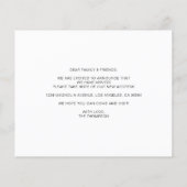 Papier Script BUDGET Nous avons déménagé une nouvelle pho (Dos)