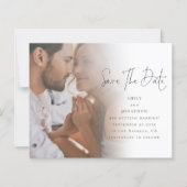 Papier Script Budget Photo Code QR Mariage Enregistrer La (Devant)