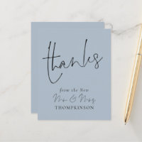 Script budgétaire Nouveau M. Mme Mariage Dusty Blu