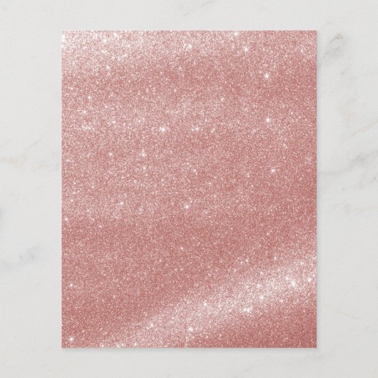 Papier Script de Parties scintillant en or de 16 Roses Bu (Dos)