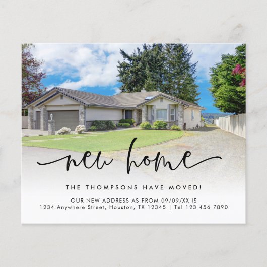 Papier Script de superposition de photo budgétaire Nouvel (Devant)