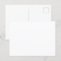 Papier semi-brillant standard pour carte postale
