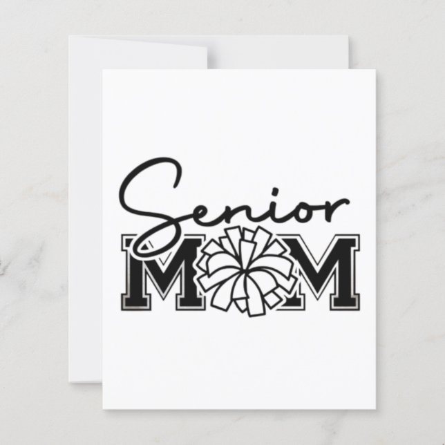 Papier Senior Mom Cheer Design 🎓 📣 (Devant)