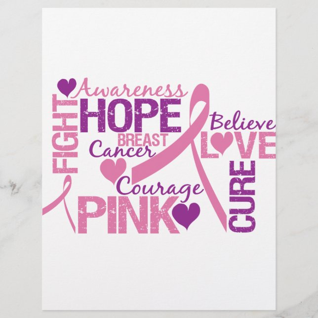 Papier Sensibilisation au cancer du sein (Devant)