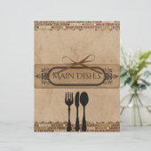 Papier Séparateurs de Recette Faite Maison (Debout devant)