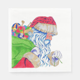 Papier servet Santa