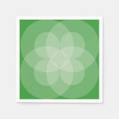 Papier servet - snijcirkels (Voorkant)