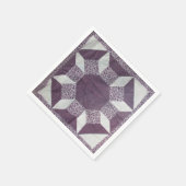 Papier servet - spillen van het loopvlakpatroon (Hoek)