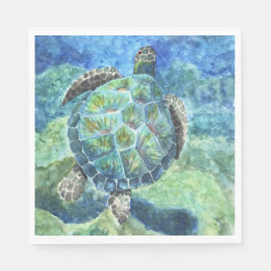 Papier servet Zee Schildpad #2