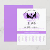 Papier Services d'entretien pour animaux / Services de sé (Devant / Derrière)