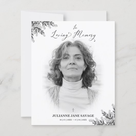 Papier Servicio de records funerarias de fotografías (Devant)