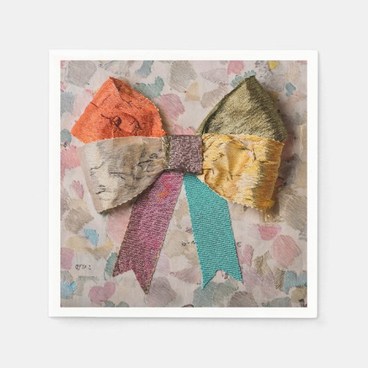 Papier Serviette à nœud en tissu (Devant)