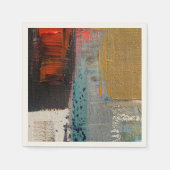 Papier Serviette en Art Abstrait (Devant)