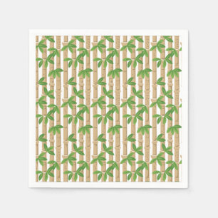 Papier Serviette en bambou de cocktail de serviettes de