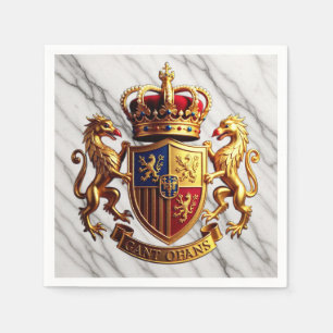 Papier Serviette en marbre royal de l'élégance de la pier