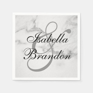 Papier Serviette tout simplement parfaite en marbre