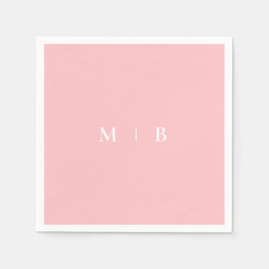 Papier Servir une serviette simple en blanc et en blanc (Devant)