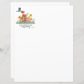 Papier Ses fonds sont nouveaux chaque jour (Devant / Derrière)