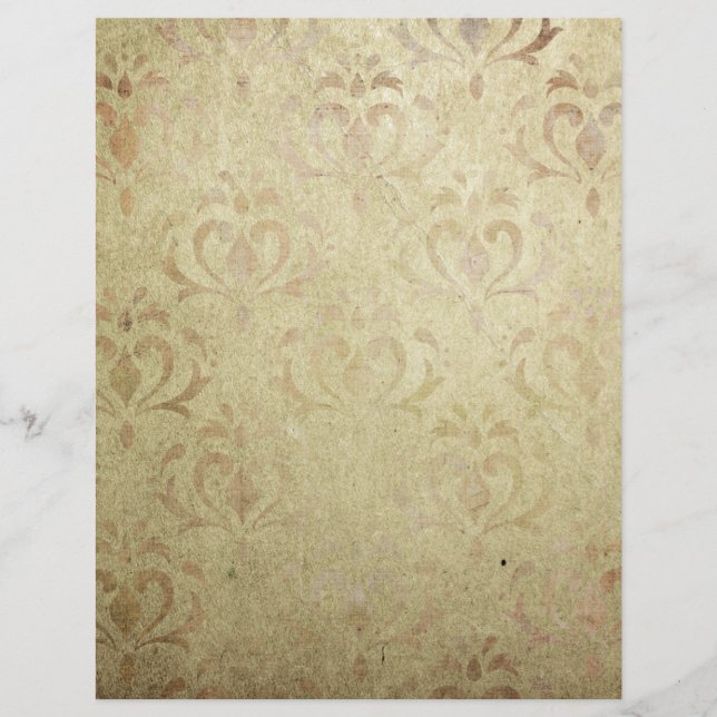 Papier Shabby Vintage Scrapbook Ephemera (Devant)