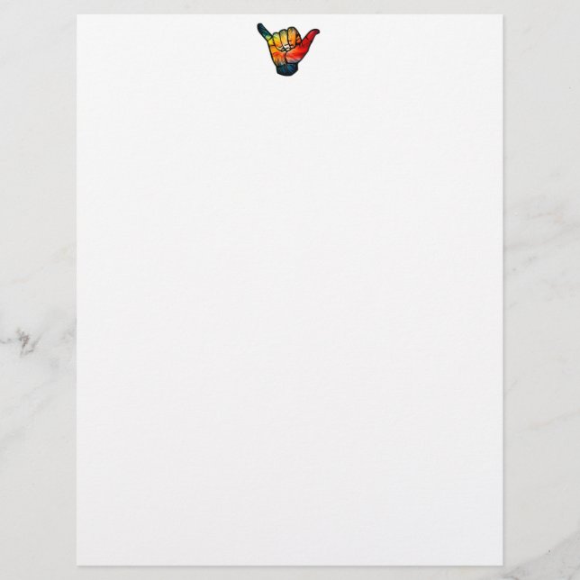 Papier Shaka Rainbow (Devant)