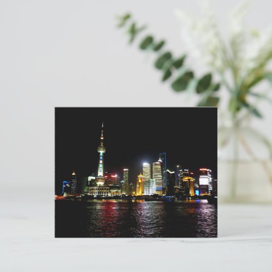 Papier Shanghai la nuit (Debout devant)