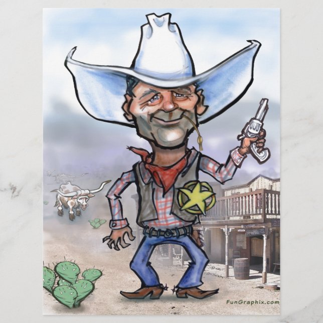 Papier Sheriff (Devant)