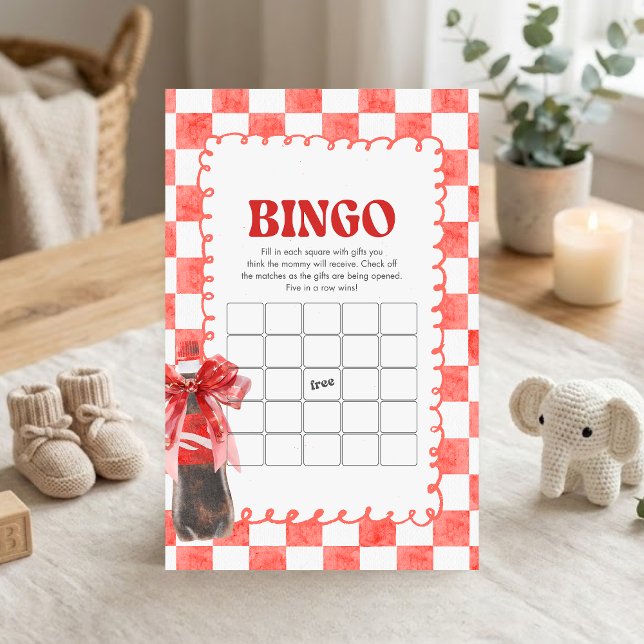 Papier She's Ready to Pop Baby Shower Bingo Game (She's Ready to Pop Cola Baby Shower Bingo Game)