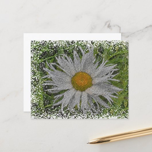 Papier Show Me A Daisy #1 Paper Sheet (Devant/Arrière en situation)