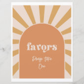 Papier SIGNE DES FAÇONS DU Soleil Rose (Devant)