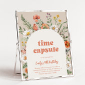 Papier Signe fleur sauvage de l'heure d'anniversaire