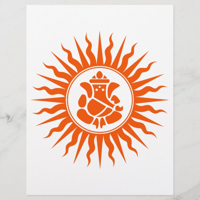 Papier Signe Lord Ganesha (Devant)