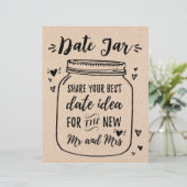 Papier SIGNER pour le jeu Date Jar, Bridal & Wedding show (Debout devant)