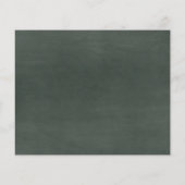 Papier Signes de mariage personnalisés Chalkboard Purple  (Dos)