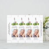 Papier Signet commémoratif de 2 x 7 pouces (Debout devant)