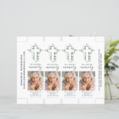 Papier Signet commémoratif de la Croix d'Eucalyptus (Debout devant)