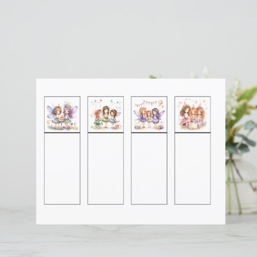 Papier Signets (Debout devant)